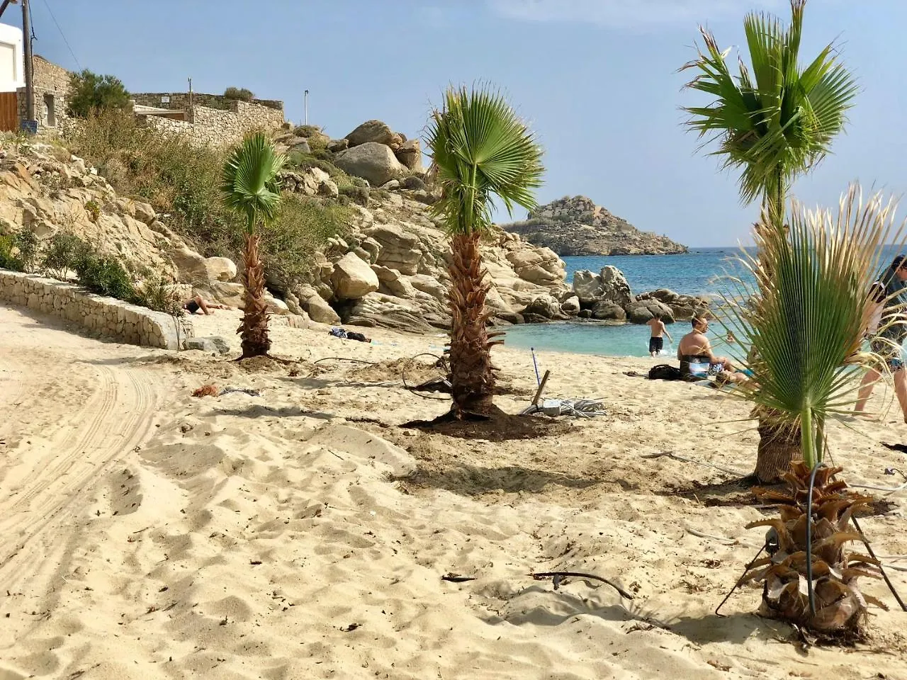 Tatil Evi Mykonos Le Grand Bleu Beachfront Suite Platys Gialos  Yunanistan