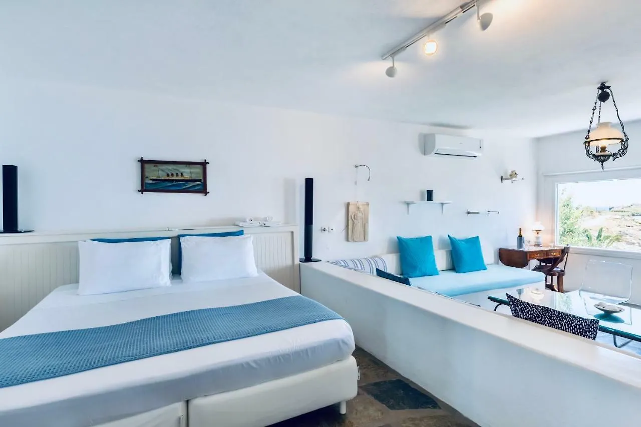 Mykonos Le Grand Bleu Beachfront Suite Platys Gialos  Yunanistan