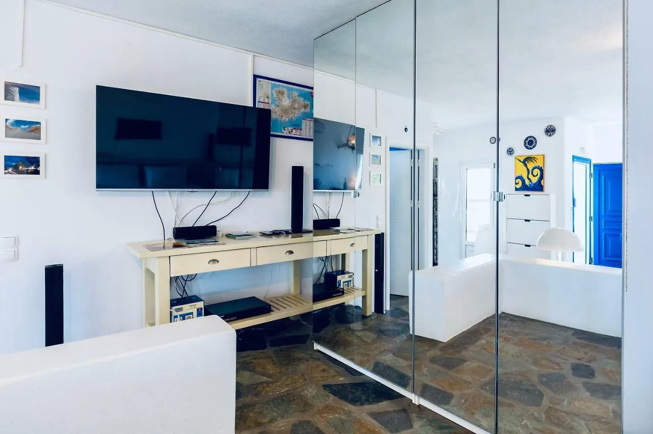 Mykonos Le Grand Bleu Beachfront Suite Platys Gialos  Yunanistan