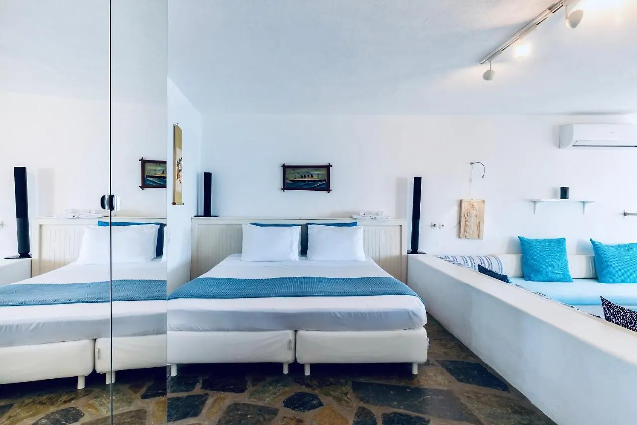 Mykonos Le Grand Bleu Beachfront Suite Platys Gialos  Tatil Evi Platys Gialos (Mykonos)